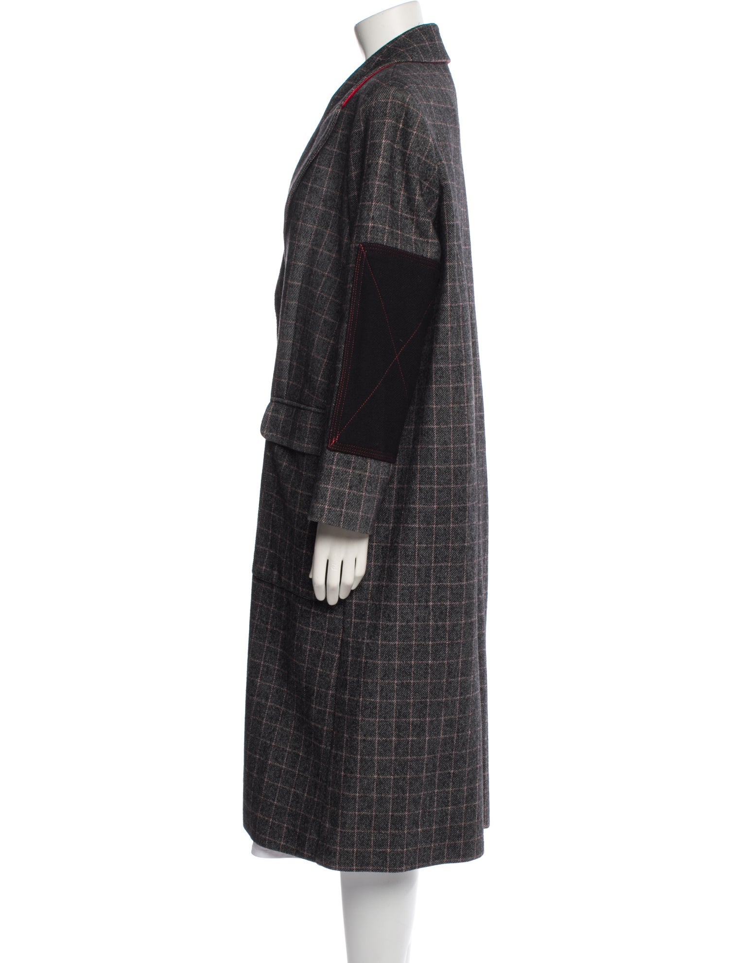 Zadig & Voltaire Tweed Pattern Coat