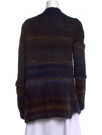 Zadig & Voltaire Striped Open Front Sweater