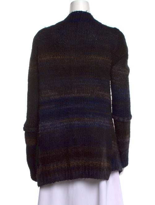 Zadig & Voltaire Striped Open Front Sweater