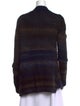 Zadig & Voltaire Striped Open Front Sweater