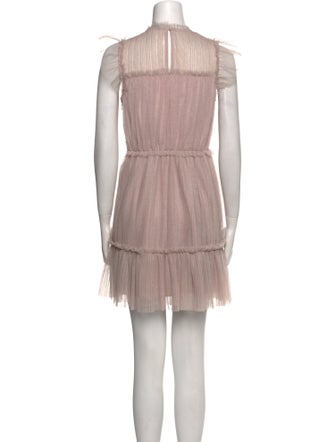 AllSaints Crew Neck Mini Dress