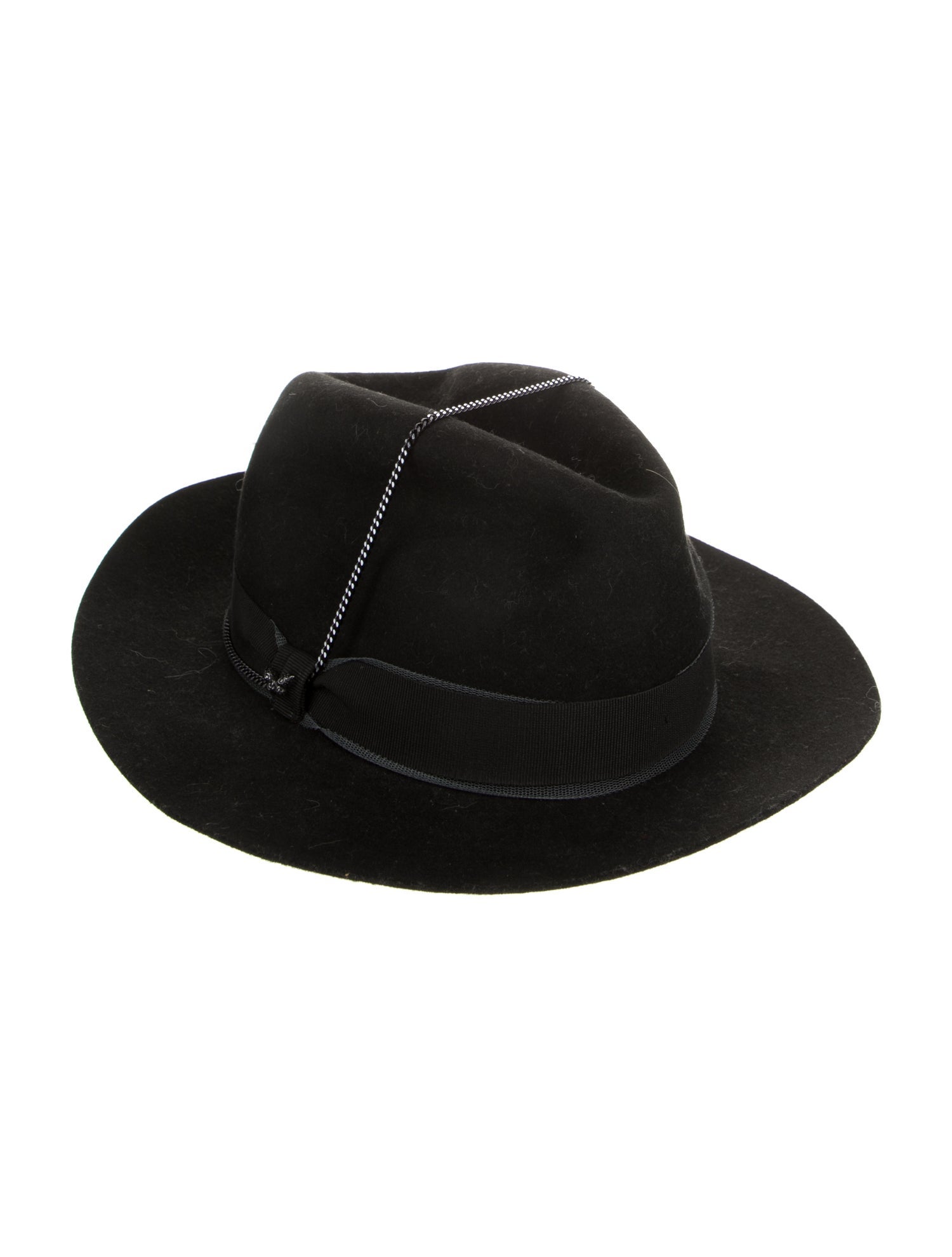 Zadig & Voltaire Suede Fedora Hat