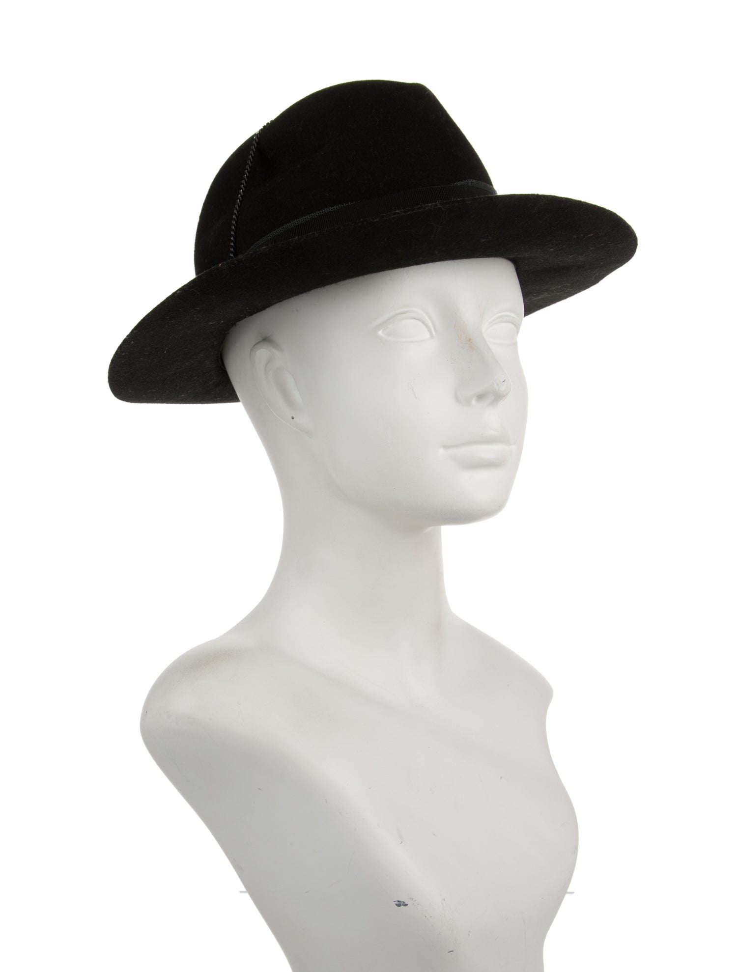 Zadig & Voltaire Suede Fedora Hat