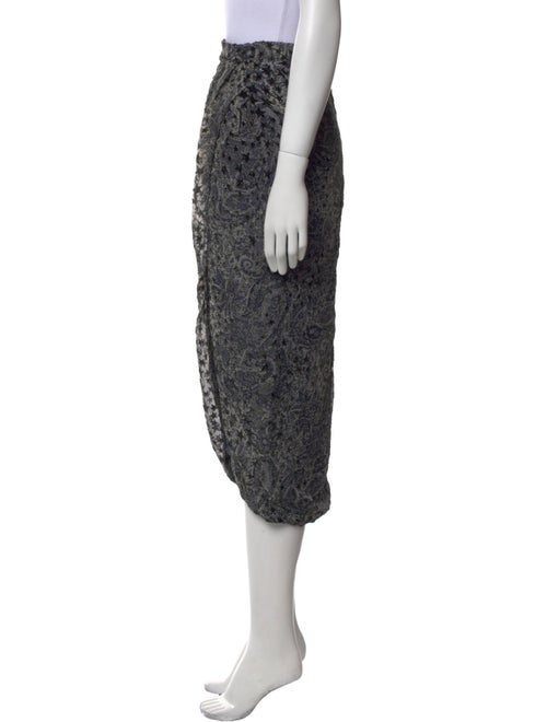 Zadig & Voltaire Printed Midi Length Skirt