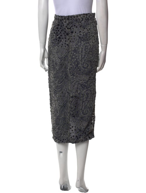 Zadig & Voltaire Printed Midi Length Skirt