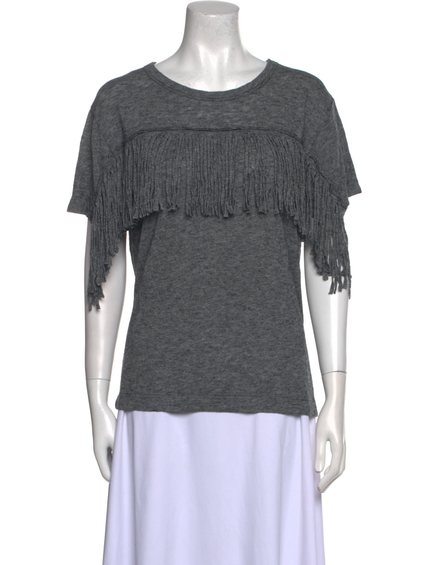 Zadig & Voltaire Scoop Neck Short Sleeve T-Shirt