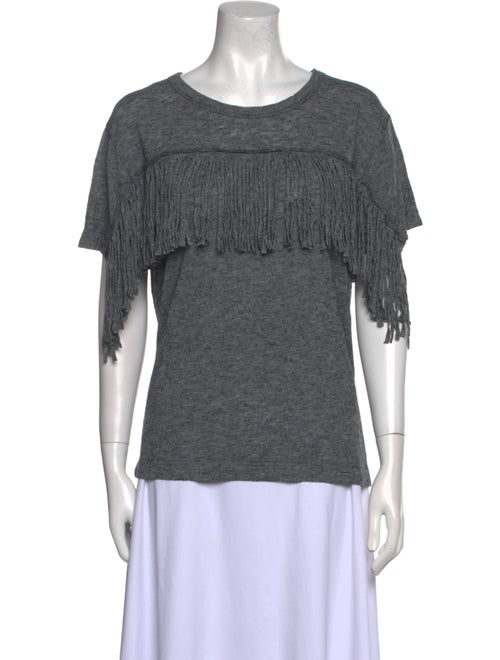 Zadig & Voltaire Scoop Neck Short Sleeve T-Shirt