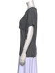 Zadig & Voltaire Scoop Neck Short Sleeve T-Shirt