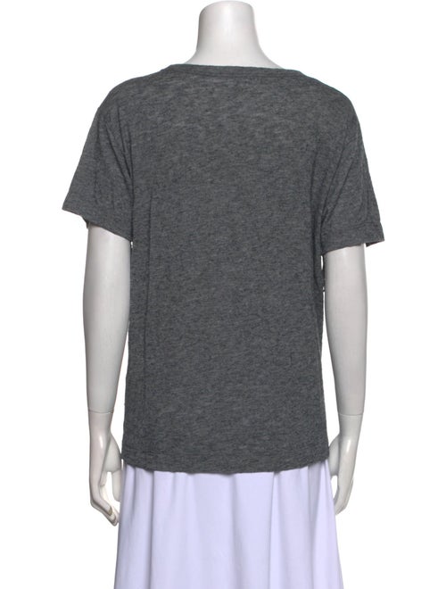 Zadig & Voltaire Scoop Neck Short Sleeve T-Shirt