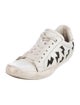 Zadig & Voltaire Leather Colorblock Pattern Sneakers