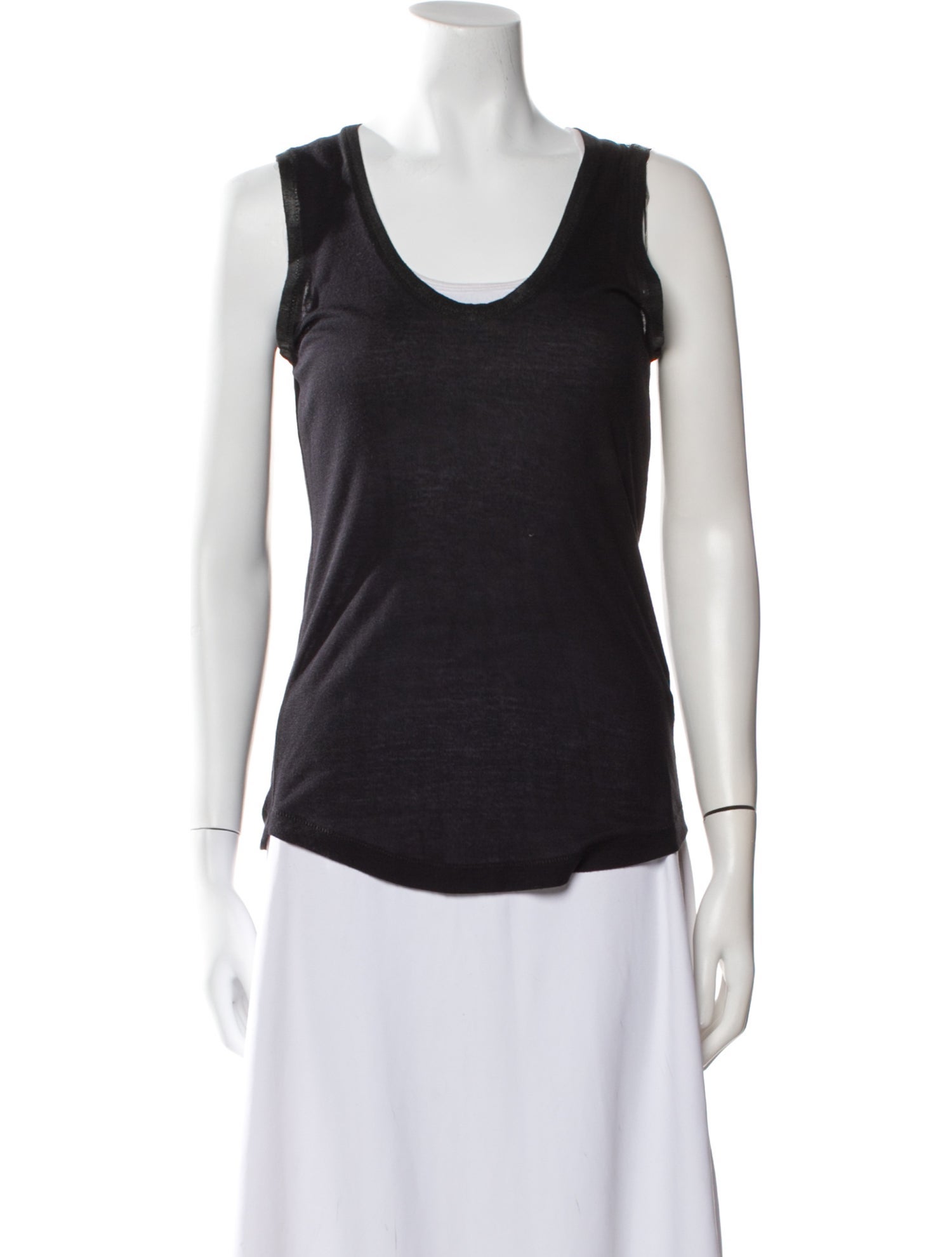 Zadig & Voltaire Scoop Neck Sleeveless Top