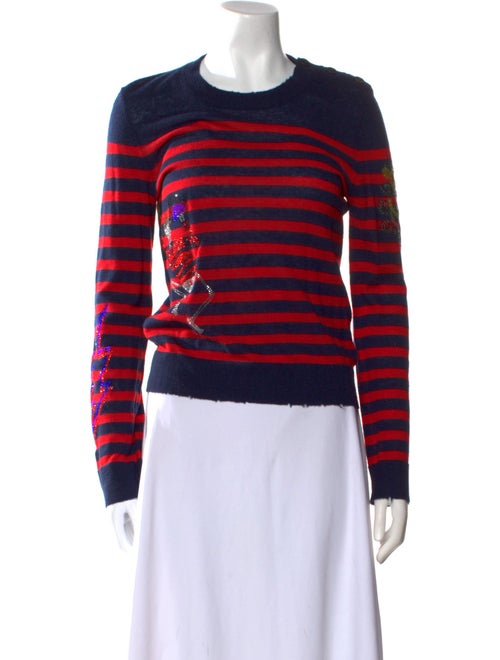 Zadig & Voltaire Cashmere Striped Sweatshirt