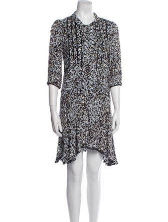 Zadig & Voltaire Printed Mini Dress