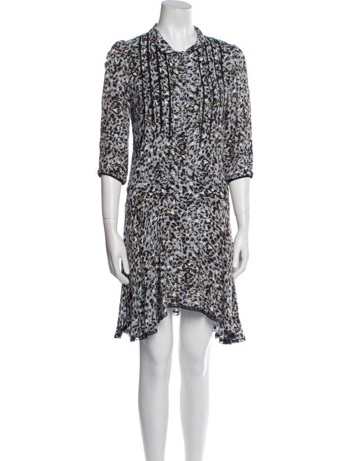 Zadig & Voltaire Printed Mini Dress