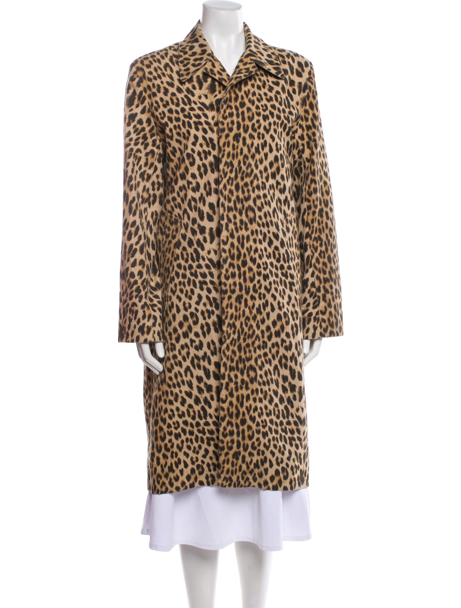 Zadig & Voltaire Animal Print Coat