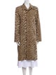 Zadig & Voltaire Animal Print Coat
