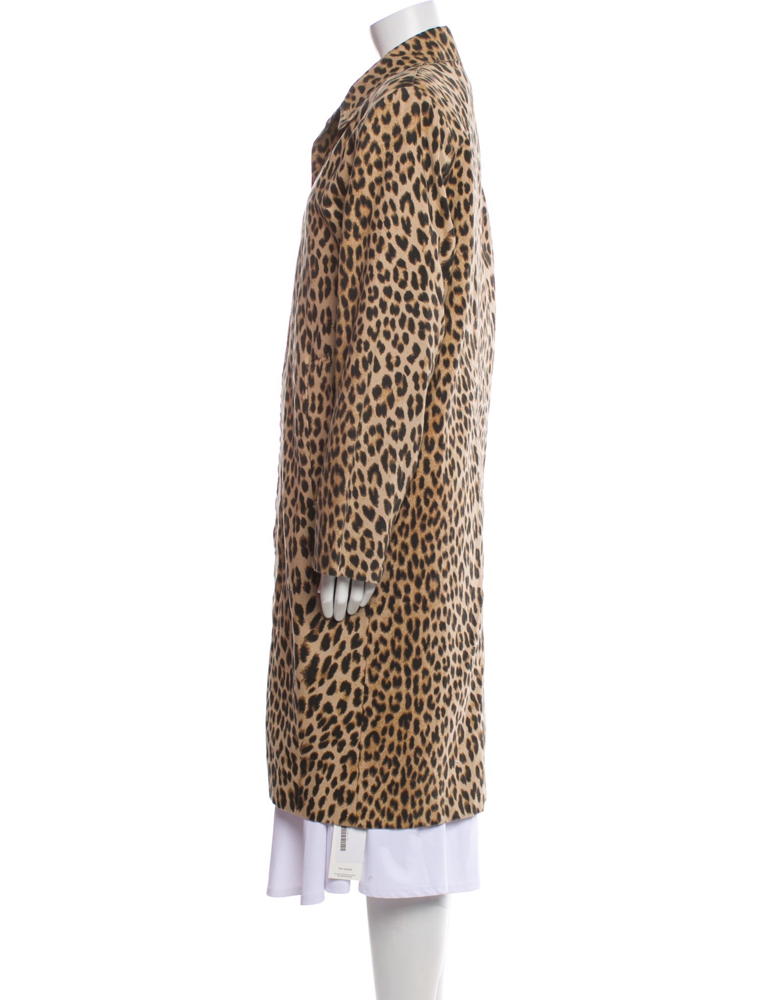 Zadig & Voltaire Animal Print Coat