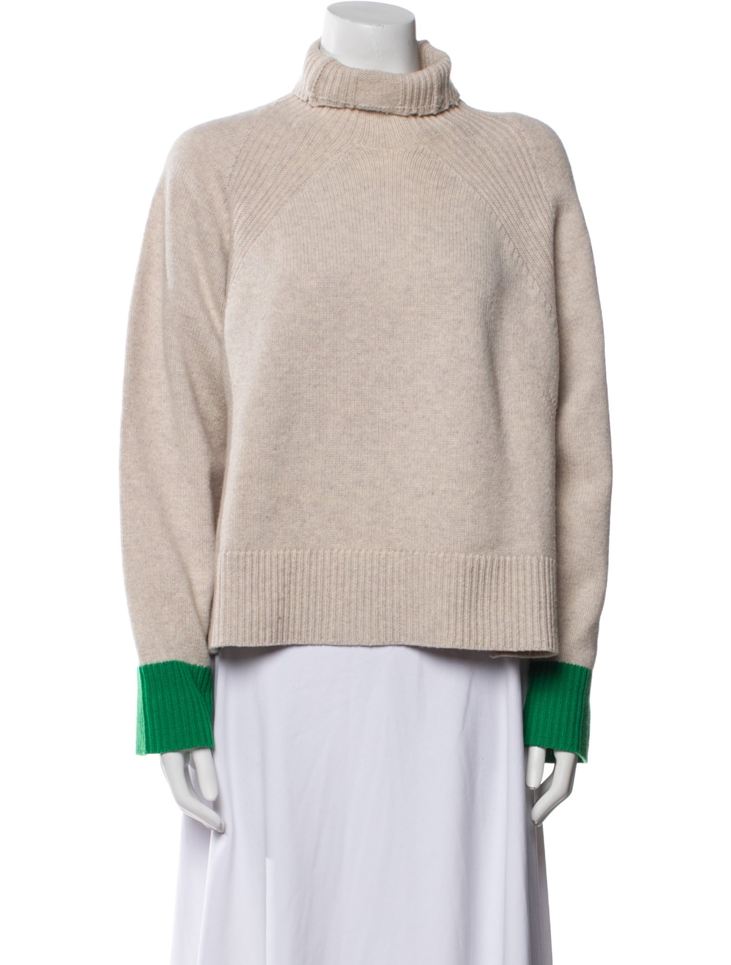 Zadig & Voltaire Merino Wool Colorblock Pattern Sweater