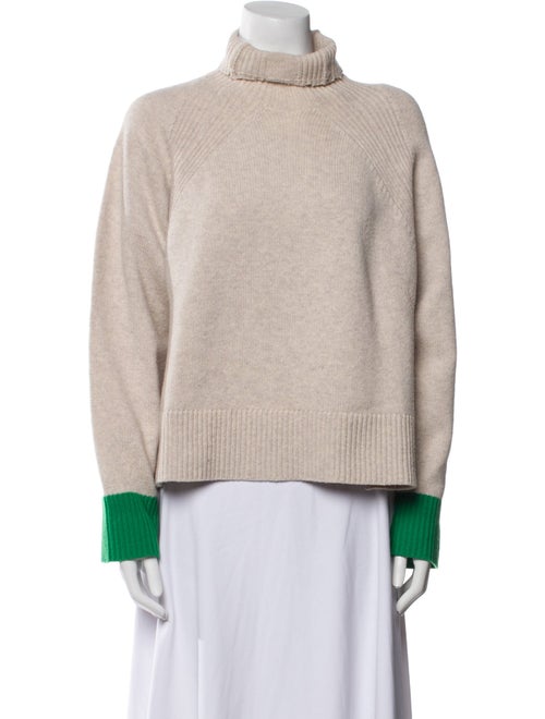 Zadig & Voltaire Merino Wool Colorblock Pattern Sweater
