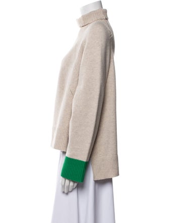 Zadig & Voltaire Merino Wool Colorblock Pattern Sweater