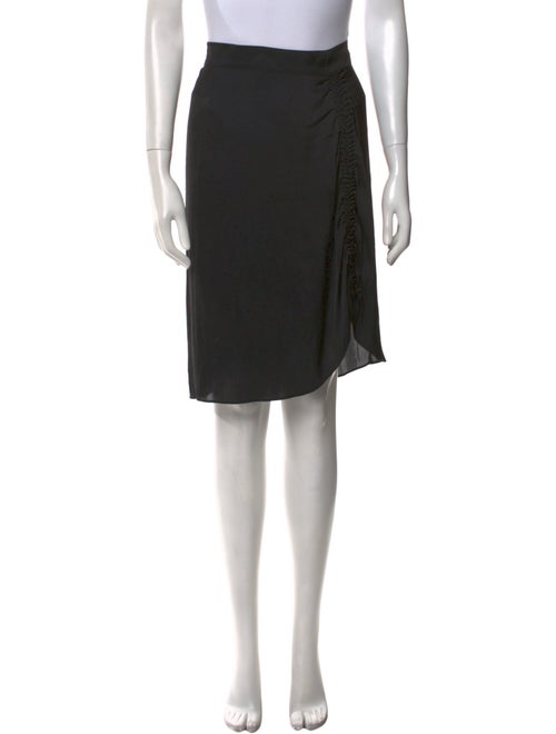 Zadig & Voltaire Pleated Accents Knee-Length Skirt