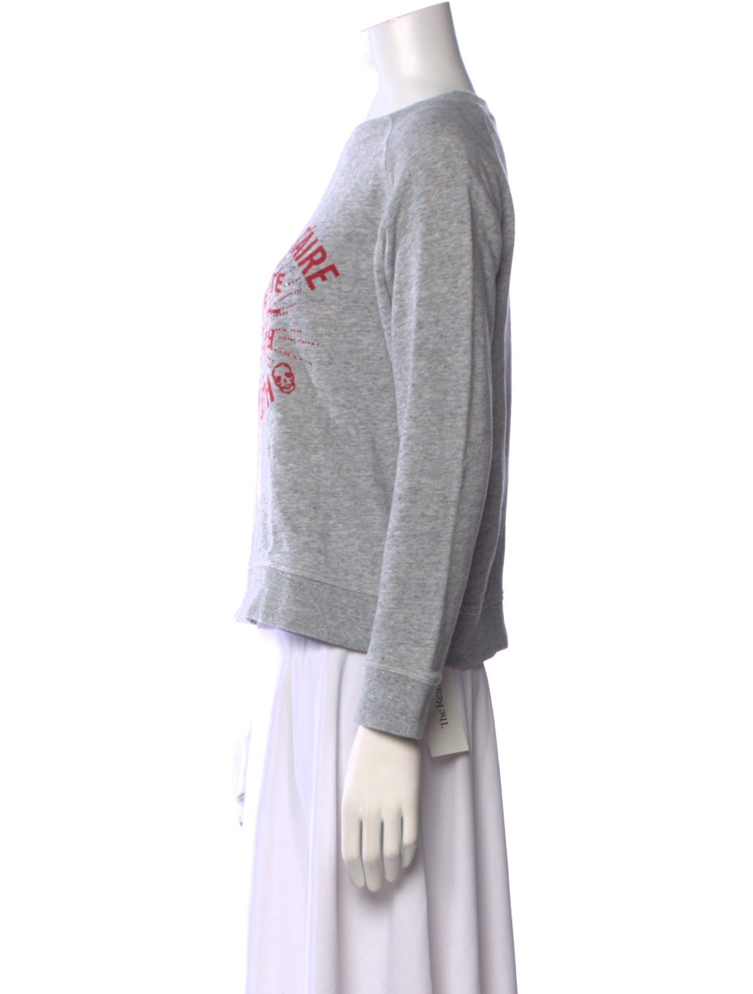 Zadig & Voltaire Graphic Print Crew Neck Sweatshirt