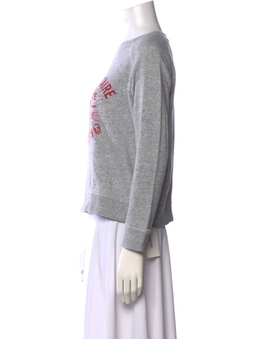 Zadig & Voltaire Graphic Print Crew Neck Sweatshirt