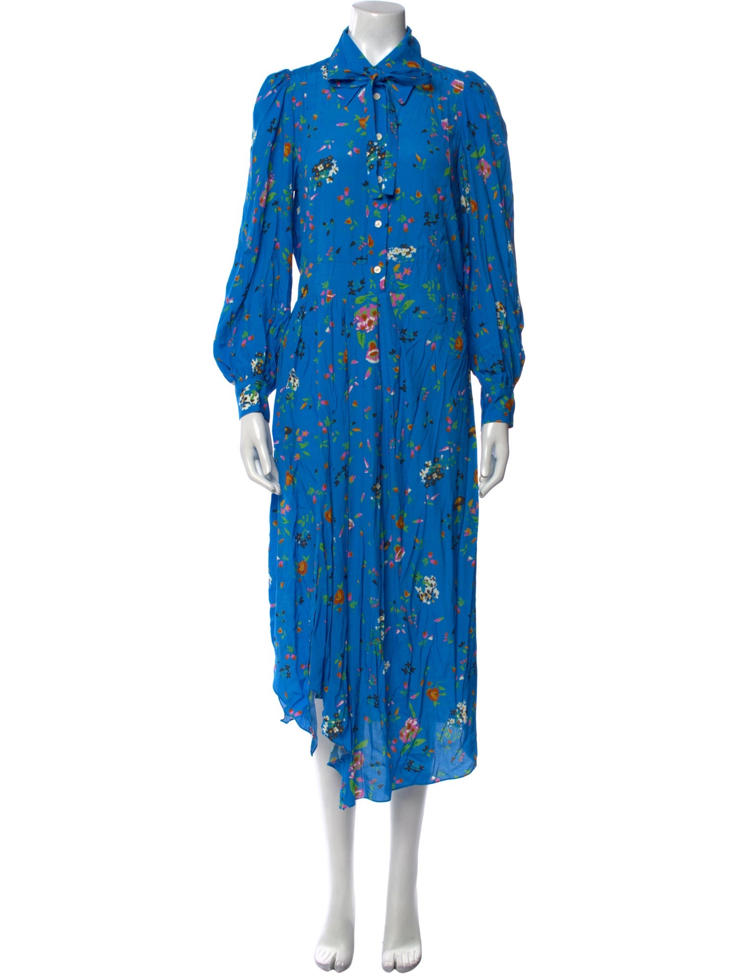 Zadig & Voltaire Floral Print Long Dress w/ Tags