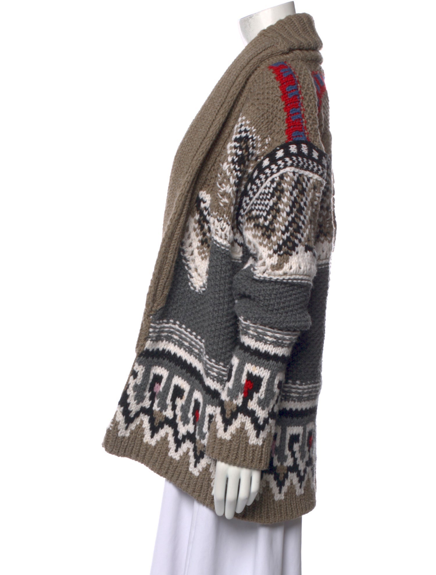 Zadig & Voltaire Merino Wool Printed Sweater