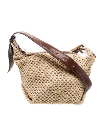 Zadig & Voltaire Straw Shoulder Bag