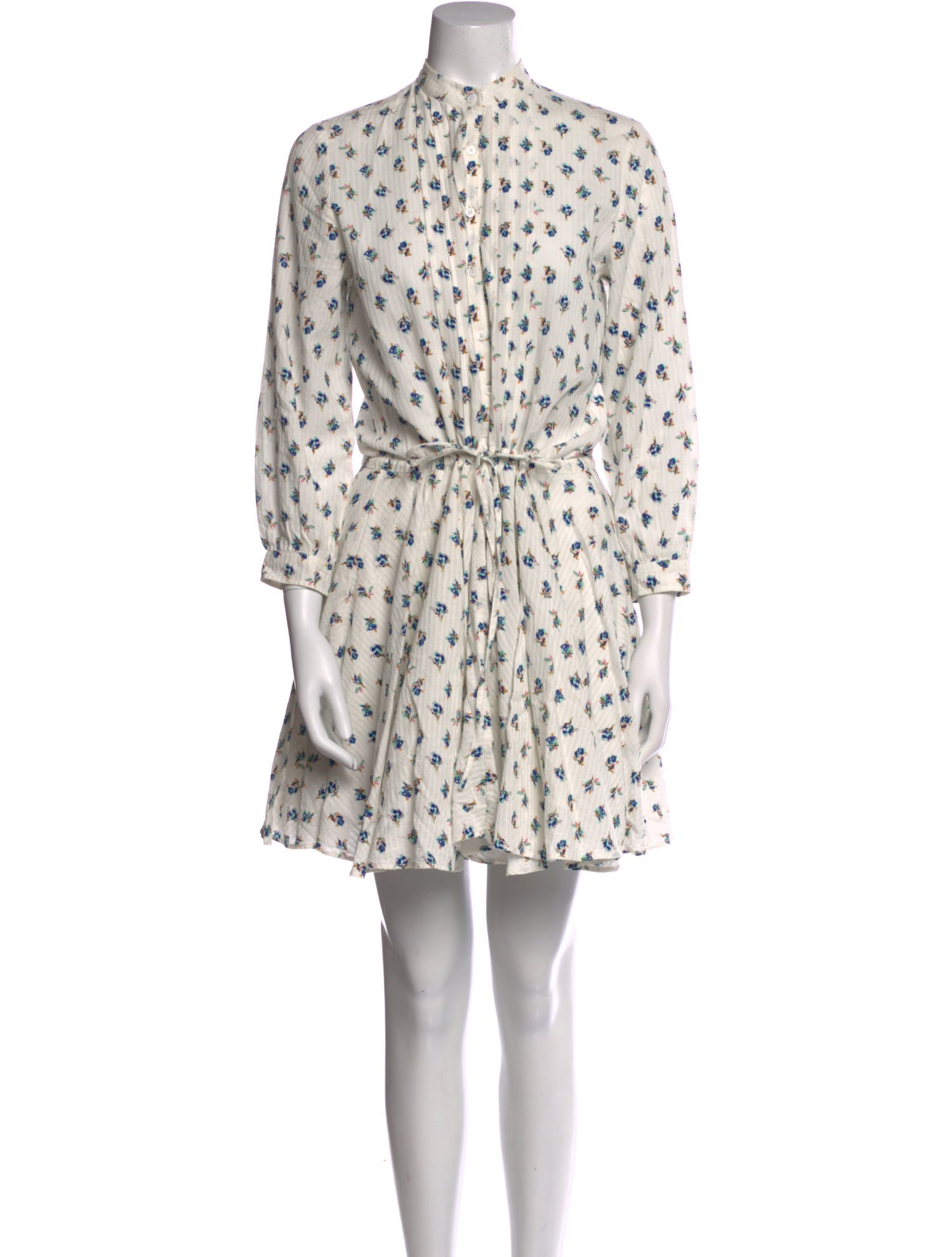 Zadig & Voltaire Floral Print Mini Dress