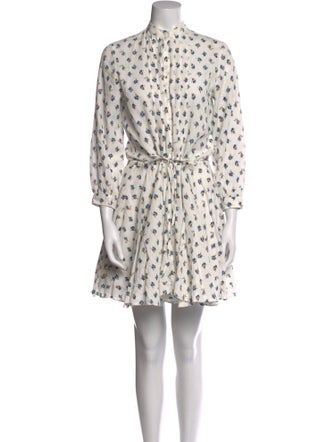 Zadig & Voltaire Floral Print Mini Dress