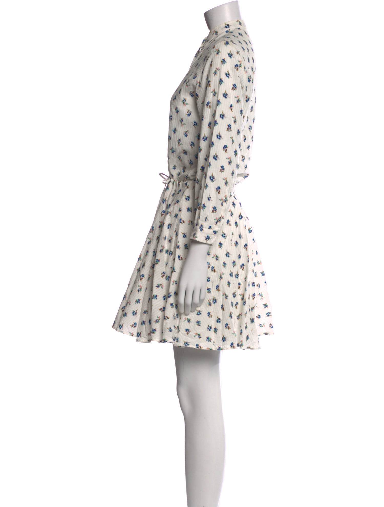 Zadig & Voltaire Floral Print Mini Dress