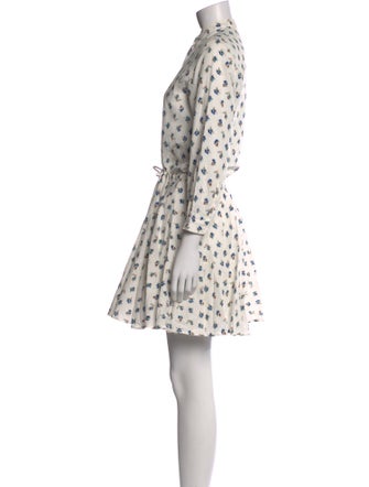 Zadig & Voltaire Floral Print Mini Dress