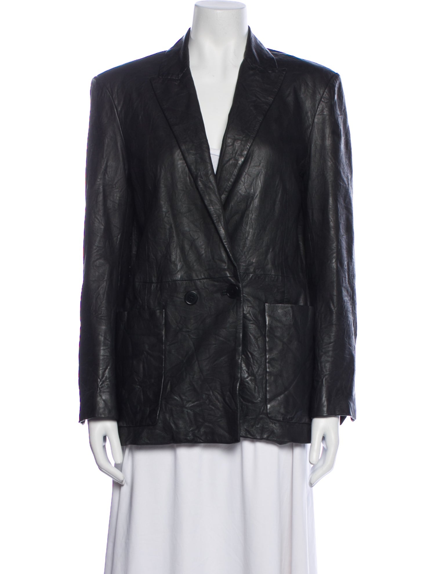 Zadig & Voltaire Leather Blazer