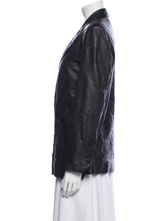 Zadig & Voltaire Leather Blazer