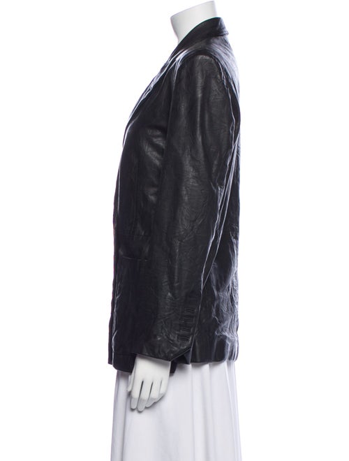 Zadig & Voltaire Leather Blazer