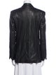 Zadig & Voltaire Leather Blazer