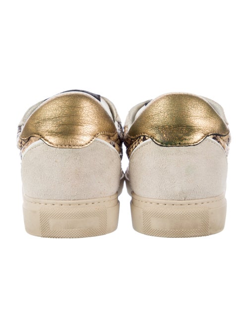 Zadig & Voltaire Leather Printed Sneakers