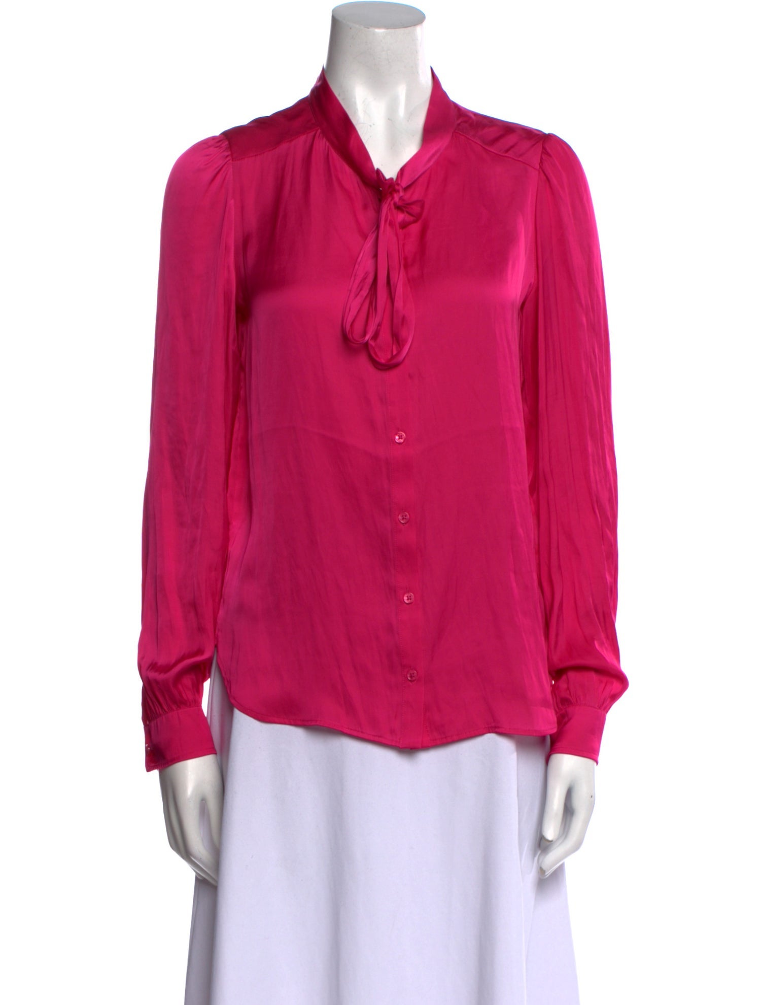 Zadig & Voltaire V-Neck Long Sleeve Blouse w/ Tags