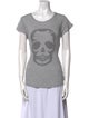 Zadig & Voltaire Graphic Print Scoop Neck T-Shirt