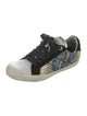 Zadig & Voltaire Leather Animal Print Sneakers