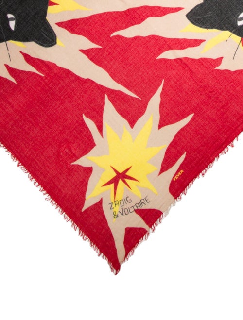 Zadig & Voltaire Printed Scarf