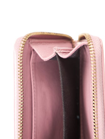 Zadig & Voltaire Leather Printed Compact Wallet