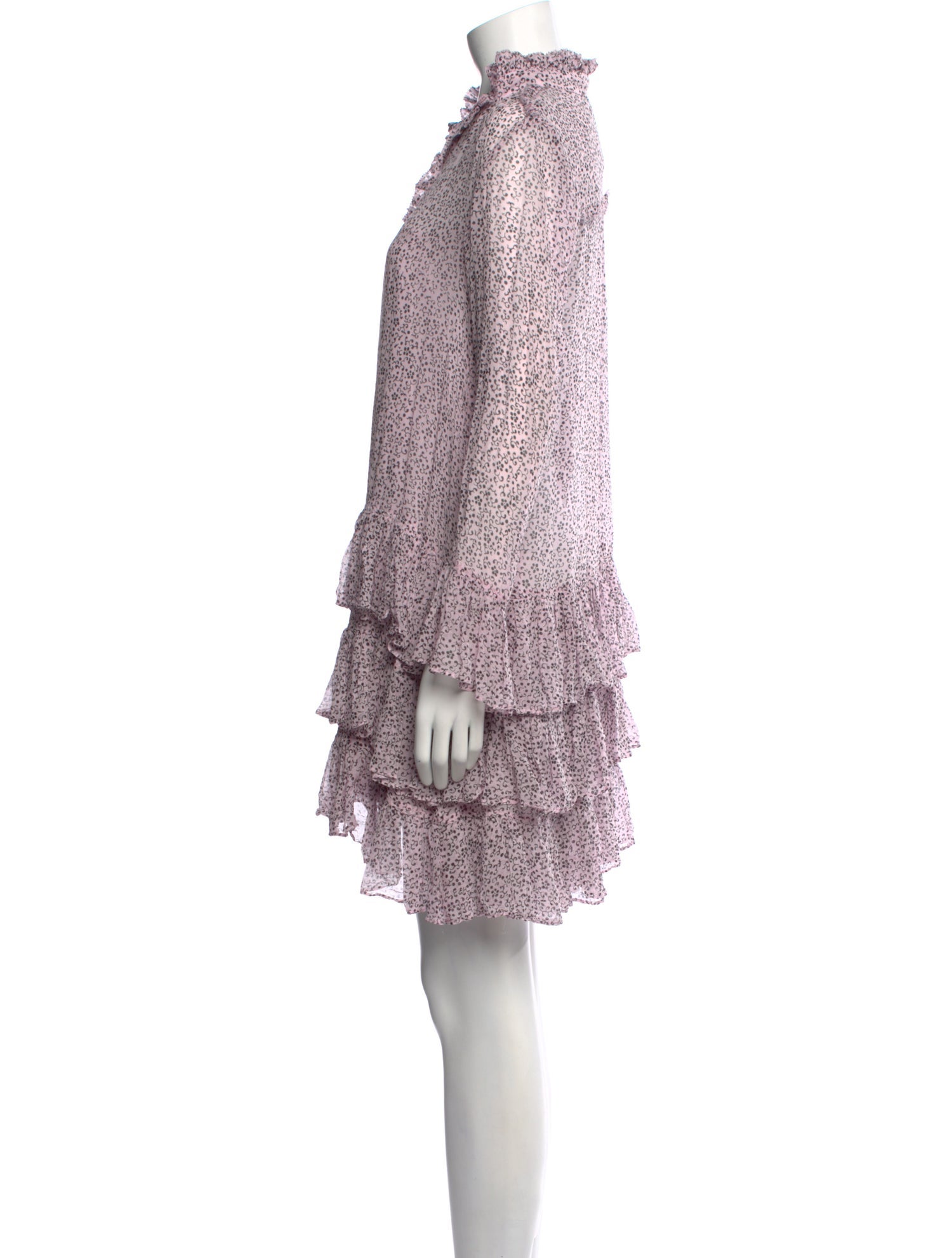 Zadig & Voltaire Floral Print Mini Dress