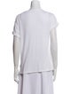 Zadig & Voltaire Linen Scoop Neck T-Shirt