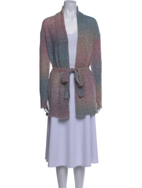 Zadig & Voltaire Printed Open Front Sweater