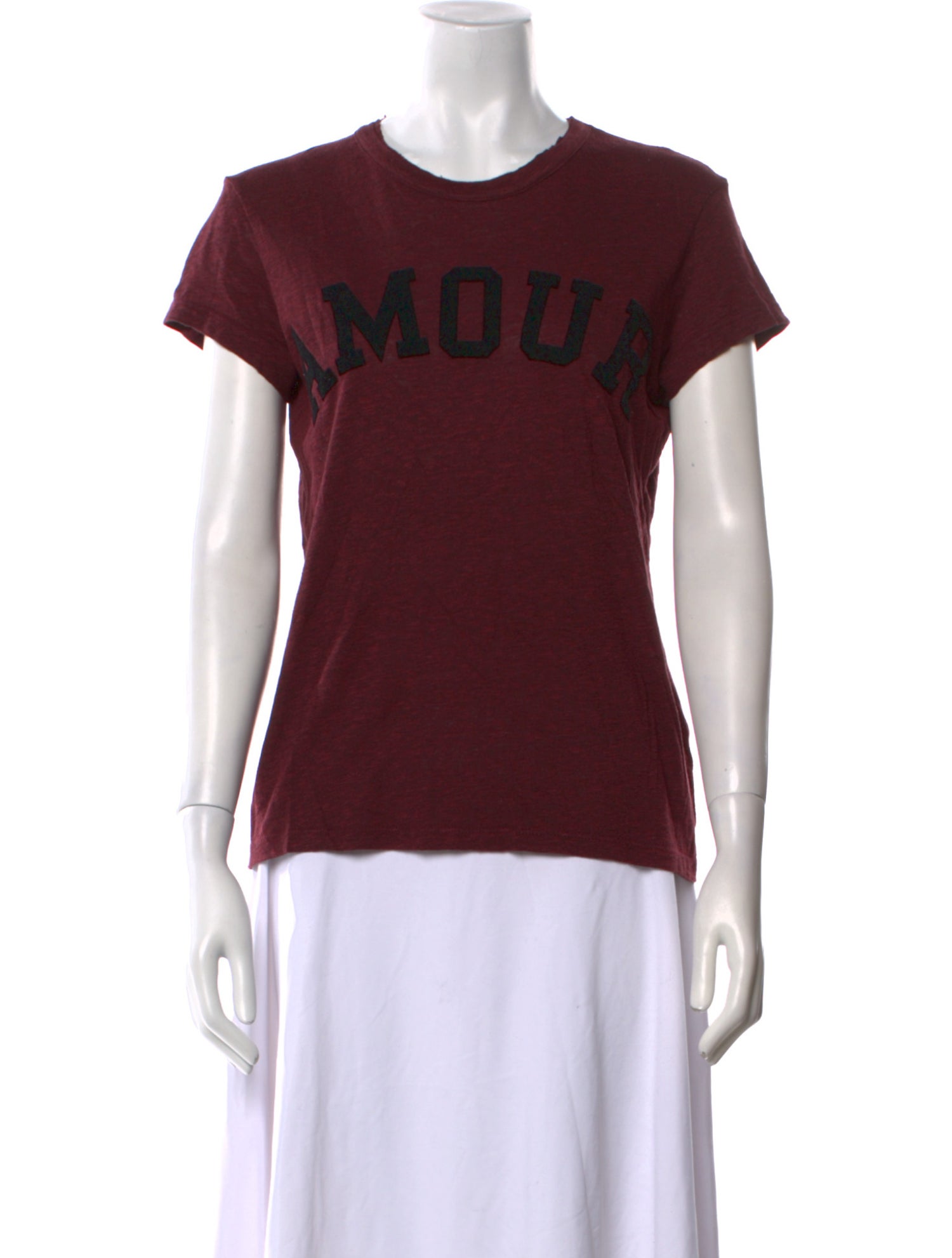 Zadig & Voltaire Graphic Print Crew Neck T-Shirt