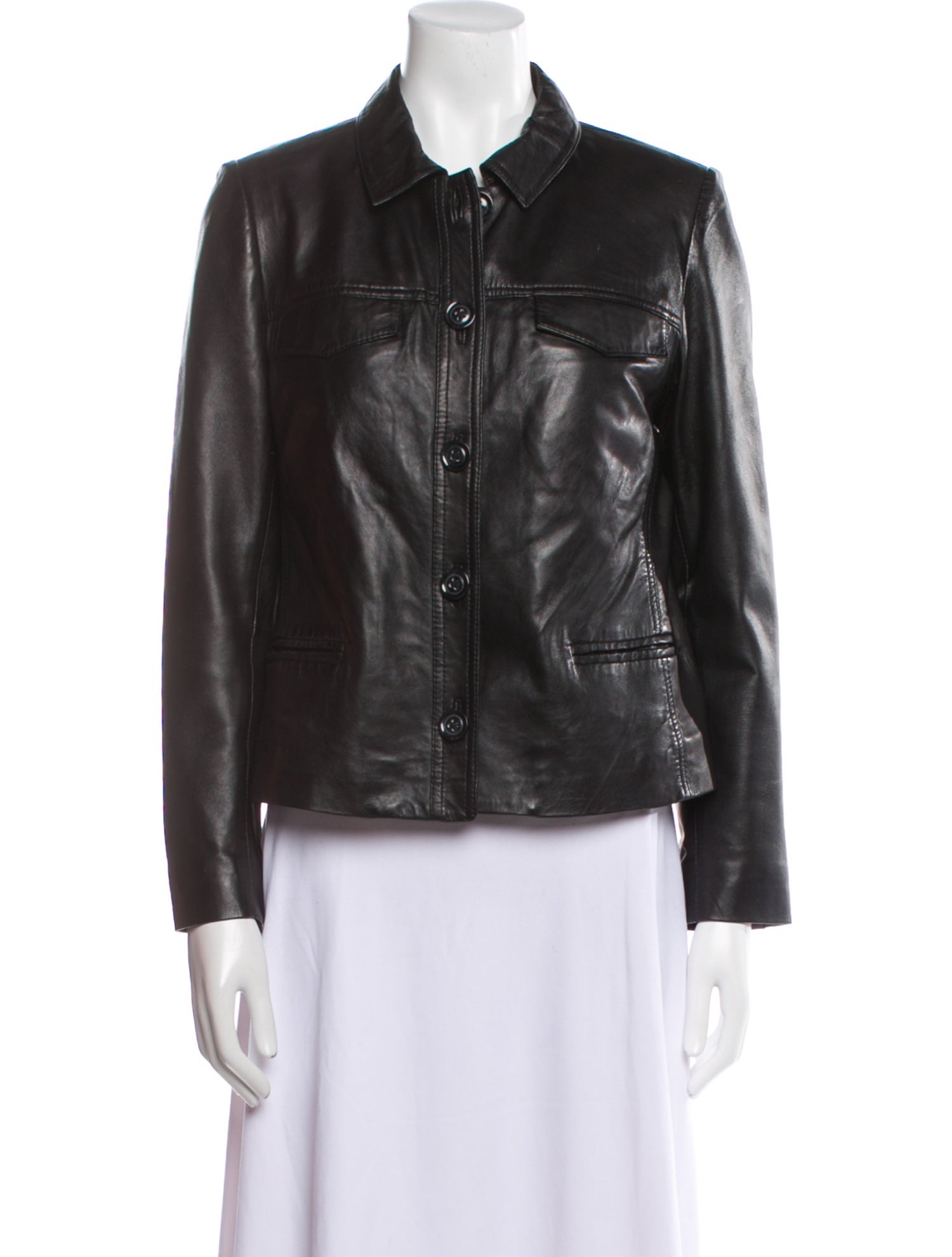 Zadig & Voltaire Leather Biker Jacket