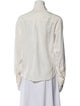 Zadig & Voltaire Silk Long Sleeve Button-Up Top